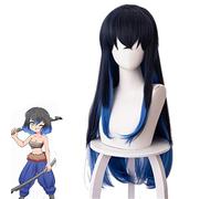 Démon Slayer Kimetsu no Yaiba Hashibira Inosuke Cosplay perruque dégradé longue perruque de cheveux raides Halloween carnaval costume perruques KUKS487D