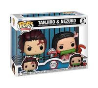 Funko Pop! Demon Slayer Pack 2 Tanjiro And Nezuko Figure Multicolore