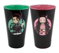 Demon Slayer: Kimetsu no Yaiba - Pack 2 verres Tanjiro & Nezuko 473 ml G
