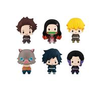Demon Slayer Kimetsu No Yaiba - Pack 6 Trading Figures Chokorin Mascot Series 5 Cm