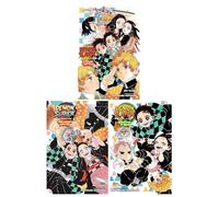 Demon Slayer: Kimetsu no Yaiba Series 3 Books Set (The Flower of Happiness, One-Winged Butterfly, Signs From the Wind)