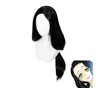 Démon Slayer Kimetsu No Yaiba Shinobu Hashibira Kotoba longue perruque droite Cosplay Costume femmes perruque de cheveux synthétiques TCY-637