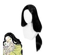 Démon Slayer Kimetsu No Yaiba Shinobu Hashibira Kotoha Cosplay perruque longue droite femmes synthétique cheveux perruque Pelucas noir