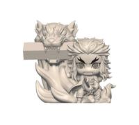 Demon Slayer : Kimetsu No Yaiba - Statuette Hold Rengoku Kyojuro 8 Cm