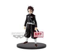 Banpresto Figurine de collection Tanjiro Kamado 15 cm – Licence officielle Kimetsu no Yaiba
