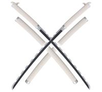 Demon Slayer Lot 2 Katanas en Bois Inosuke Hashibira Epee Kimetsu No Yaiba Sabre Inosuke Katana Repliksword