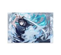 Demon Slayer Muichiro Tokito Poster Peinture décorative sur toile Art mural pour salon, chambre à coucher, art mural, impression d'image moderne, décoration de salle familiale, 20 x 30 cm