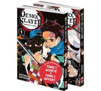 Demon Slayer Tome 1 - Pack En 2 Volumes : Tome 2 Offert