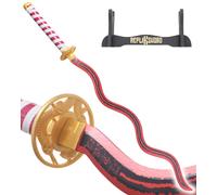 Demon Slayer Sabre Obanai Iguro's Nichirin Blade serpent Sans Fourreau Katana Obanai Sabre