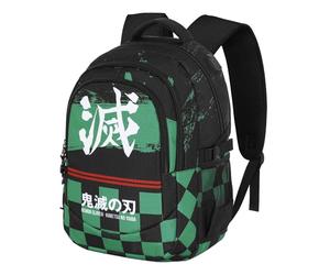 Demon Slayer Sutoriku-Sac à Dos Running Plus, Multicolore, 34 x 46 cm, Capacité 32 L