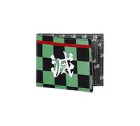 Demon Slayer Tanjiro-Portefeuille pour Homme, Multicolore, 2 x 12 cm