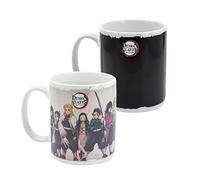 Demon Slayer Tasse à Changement de Chaleur - Cadeaux Officiels pour Fans d'Anime & Enfants, pour Boissons Chaudes ou Froides, 300ml