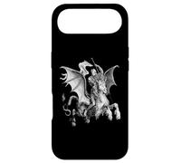 Démon supérieur à Cheval Tenant Un Art vectoriel Standard Coque pour iPhone Air