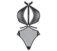 Demoniq Body ouvert pour femme Noir