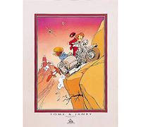 Démons & Merveilles Poster Offset Tome & Janry de Spirou et Fantasio dans le Side-car (60x80cm)