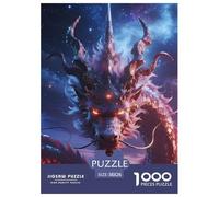 démonsPuzzle 1000 Pièces Animaux Contes Magiques, Adultes/Enfants, Puzzle Qualité Supérieure, Fantaisie, Jeu Éduchatif 38x26cm/1000pcs