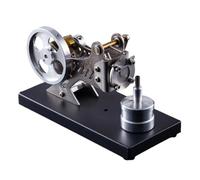 Démonstrateur d ' économie d ' énergie de modèle de moteur à vide | Modèle de moteur à vide Stirling, outil de démonstration de conservation de la dynamique thermique pour les