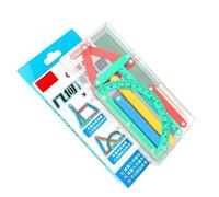 Démonstrateur de géométrie portable - Aide pédagogique pour construire des modèles 2D dans l'éducation STEM - Outils mathématiques - Kit de construction polygonale