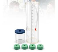 Démonstrateur de poussée d’Archimède, kit de pression liquide | Montre comment les différences de pression du liquide créent la poussée avec cuve graduée et flotteur pour la classe