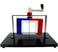 Démonstrateur de principe champ magnétique rotatif, équipement d'expérimentation physique du fonctionnement moteur et l'induction électromagnétique
