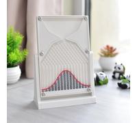 Démonstrateur de probabilité pour enseignement en laboratoire de physique, modèle de planche Galton pour stimuler la curiosité, 12 x 18 cm