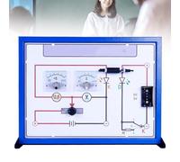 Démonstrateur d'Effet Photoélectrique avec Source Lumineuse et Amplificateur de Micro-Courant, Matériel de Physique Quantique avec Plaque de Zinc, Éducation STEM pour Lycée et Université