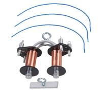 Démonstrateur d'électroaimant en métal - Outil d'enseignement pour les laboratoires scolaires et l'éducation scientifique - Électromagnet compact pour une utilisation en classe