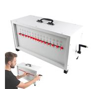 Démonstrateur d'ondes transversales longitudinales, Appareil d'ondes à manivelle, 16 Trous d'arbre de Roue excentriques, Outil de démonstration pédagogique, démonstration d'enseignement