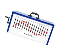 Démonstrateur éducatif de propagation longitudinale et transversale d'ondes pour l'enseignement en t l'école Laboratoire Démonstrateur de propagation de fluctuation
