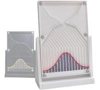 Démonstration De Probabilités De Bureau, Modèle Expérimental De Statistiques De Distribution Normale avec des Billes Métalliques, Outil Pédagogique Visuel De Mathématiques pour La t Les
