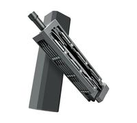 Démontage multifonctionnel transportable à trois roues pour les passionnés mettant en évidence des outils attrayants et une construction permanente dans une boîte de rangement. Équipement de