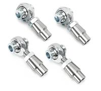 Démonte biellette Kit d'extrémité de tige Joint Heim avec filetage gauche et droit, alésage 3/4 "-16x3/4", Joints Chromoly 750 pouces, adaptateur Tube rond Rotule de Direction