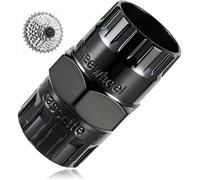 Démonte-Cassette Vélo 2 en 1 Outil 12 Dents pour Roue Libre Compatible Shimano Réparation Cyclisme XSHWYAN