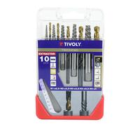 Demonte goujon Tivoly EXTRACTEUR CASSES COFFRET 10 PIECES