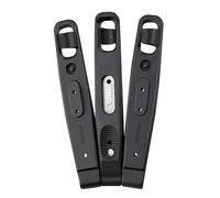 Démonte-pneus VTT - Outil de changement 3 pièces - Poignée antidérapante pour la manipulation - Accessoire de réparation de vélo - Base en polymère renforcé durable avec contour ergonomique - Kit