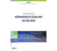 Démontrer Et Évaluer Au Collège