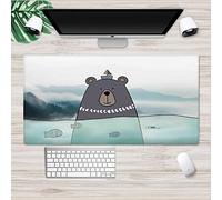 DemonVIP Tapis de Souris Anime Anti-dérapant, Impression HD, Tapis de Table de Jeu avec verrou en Caoutchouc imperméable à l'eau (60cmx30cm)