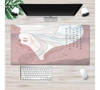 DemonVIP Tapis de Souris antidérapant s3D HD verrouillé en Caoutchouc Anime Game Pad de Bureau étanche pour Ordinateur (60cmx30cm)