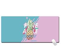 DemonVIP Tapis de Souris de Jeu Anime Large verrou Tapis de Souris de Jeu Souple et Durable Tapis de Bureau en Caoutchouc antidérapant (60cmx30cm)