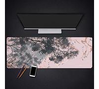 DemonVIP Tapis de Souris Pad en Caoutchouc Naturel Ordinateur Portable Coulissant Clavier Anti-dérapant Grand Tapis de Souris (60cmx30cm)