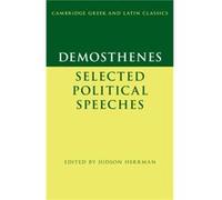 Demosthenes Selected Political Speeches by Edited by Judson Herrman Hardcover Book Edited by Judson Herrman (Auteur)