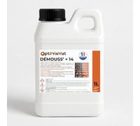 DEMOUSS’+14-1Litre = 15 Litres en curatif prêt à l'emploi soit entre 60 et 75m² traités - 1Litre = 30 Litres en préventif soit entre 120 et 150m² - Traitement Anti-mousse Ultra Concentré