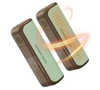 Demsyeq Chauffe-mains rechargeable, réglable à 3 modes, 1 paire de chauffe-mains réutilisables, pour voyage, randonnée, sports par temps froid, trajets en plein air, camping, pêche quotidienne