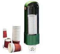 Demsyeq Distributeur de tasse mural, support de bouteille de sport, refroidisseur d'eau, support mural avec bouchon rabattable pour la maison et l'hôpital