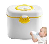 Demsyeq Formula Travel Container - Conteneur de voyage à emporter - Distributeur hermétique de formule en poudre hermétique pour les activités de plein air