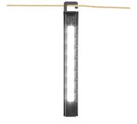 Demsyeq Lampe de pose, lampe de poche pliable à 6 vitesses à intensité variable | Éclairage magnétique d'intérieur et d'extérieur pour entraînement, photographie, travail, camping, lecture, randonnée