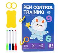 Demsyeq Livres de traçage pour, outils d'écriture pour tout-petits, cahiers d'exercices de maternelle | Cahiers d'exercices d'apprentissage du contrôle des crayons et pratique de la