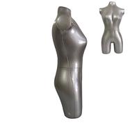 Demsyeq Mannequin féminin gonflable | Mannequin grandeur nature pour vêtements de cosplay - Modèle de présentation réutilisable pour veste, magasin de vêtements, comptoir, fenêtre, bijoux, fête