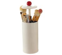 Demsyeq Organiseur de pinceaux de maquillage couvert | Organiseur étanche pour pinceaux de maquillage pour l'organisation du comptoir