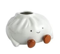 Demsyeq Porte-mouchoirs, en Forme de en céramique, pour Serviettes en Papier, pour Table de Salle à Manger, Table de Chevet, Table Basse, Coiffeuse, Salon, Commode